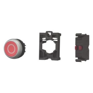 M22-D-R-X0/K01 PULSADOR 22mmD COLOR ROJO 1Nc,  IP 67  RMQ TITAN 216510