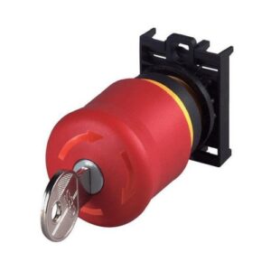 M22-PVS/K01 PULSADOR DE EMERGENCIA ROJO CON LLAVE, 1NC  216514