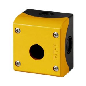 M22-IY1 CAJA AMARILLO PARA 1 PULSADOR 22mmD IP67,  69K  RMQ TITAN  216536