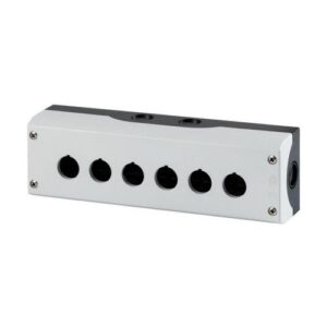 M22-I6 CAJA PARA 6 PULSADORES 22mmD IP67,  69K  RMQ TITAN  216540